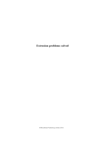 Extrusion Problems Solved Food Pet Food And Feed Mian N Riaz