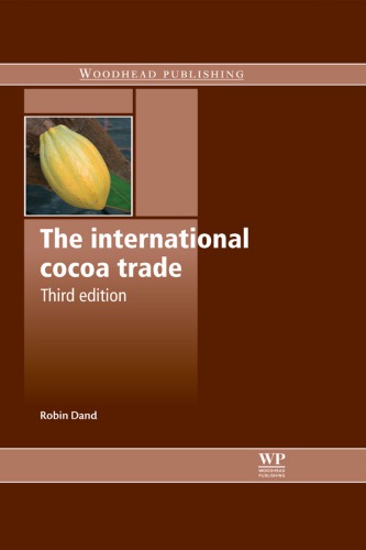 The International Cocoa Trade Third Edition Robin Dand