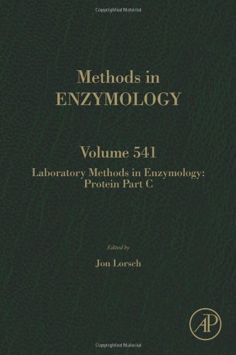 Laboratory Methods In Enzymology Protein Part C 1st Edition Jon Lorsch Eds
