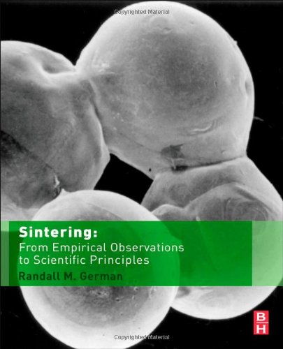 Sintering From Empirical Observations To Scientific Principles 1st Edition Randall German Auth