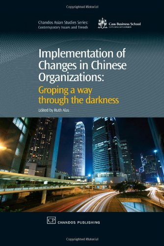 Implementation Of Changes In Chinese Organizations Groping A Way Through The Darkness 1st Edition Ruth Alas Eds
