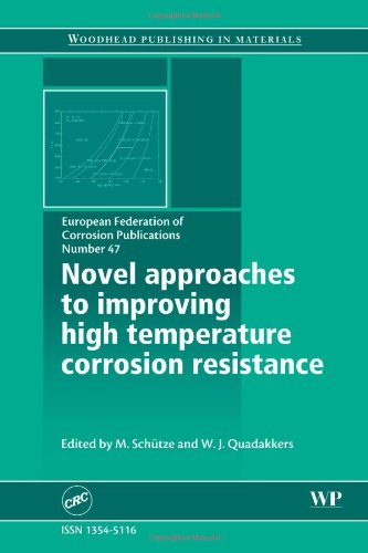 Novel Approaches To Improving High Temperature Corrosion Resistance 1st Edition M Schtze And W Quadakkers Eds