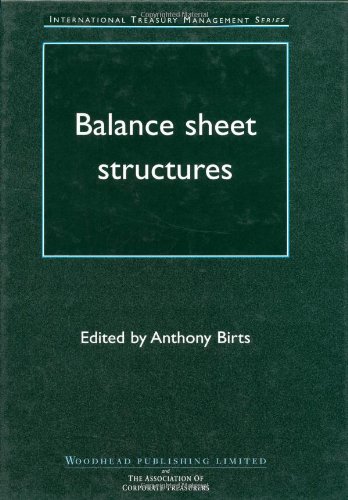 Balance Sheet Structures 1st Edition Anthony N Birts Eds