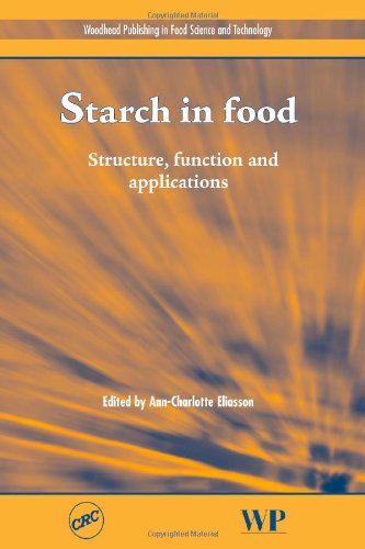 Starch In Food Structure Function And Applications 1st Edition Ac Eliasson Eds