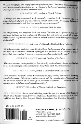50 Simple Questions For Every Christian 1st Guy P Harrison