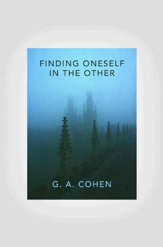 Finding Oneself In The Other G A Cohen