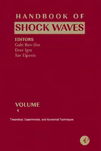 Handbook Of Shock Waves Vol 1 Bendor G Igra O Elperin T Eds