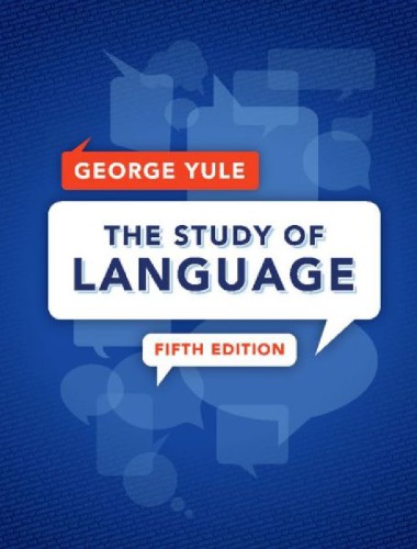 The Study Of Language Draft 5ed Yule G