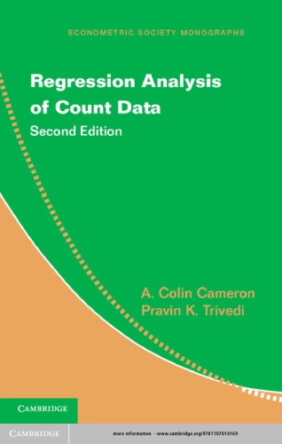 Regression Analysis Of Count Data 2ed Cameron Ac Trivedi Pk