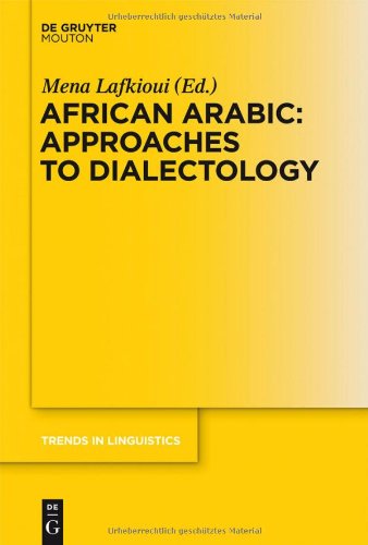 African Arabic Approaches To Dialectology 1st Mena Lafkioui Ed