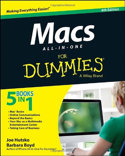 Macs Allinone For Dummies 4th Edition Joe Hutsko Barbara Boyd