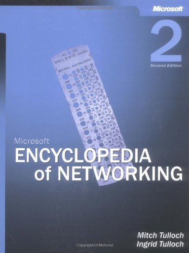 Microsoft Encyclopedia Of Networking 2nd Mitch Tulloch Ingrid Tulloch