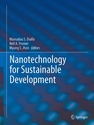 Nanotechnology For Sustainable Development 2014th Edition Mamadou S Diallo