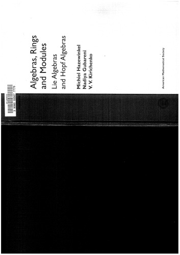 Algebras Rings And Modules Lie Algebras And Hopf Algebras 1st Edition Michiel Hazewinkel