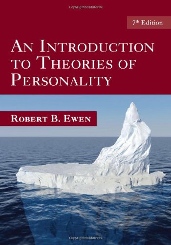 An Introduction To Theories Of Personality 7th Edition Robert Ewen B