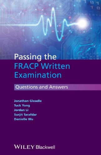 Passing The Fracp Written Examination Questions And Answers 1st Edition Jonathan Gleadle