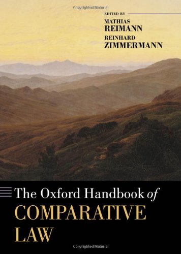 The Oxford Handbook Of Comparative Law Mathias Reimann Reinhard Zimmermann