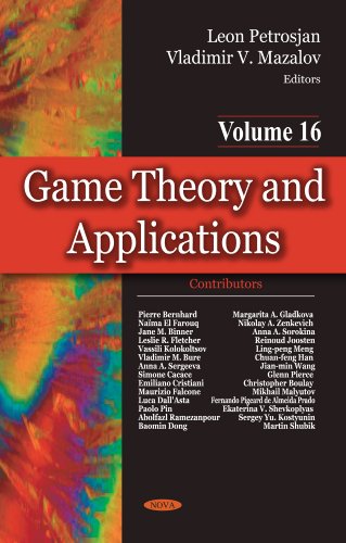 Game Theory And Applications Volume 16 Leon Petrosjan Leon Petrosjan