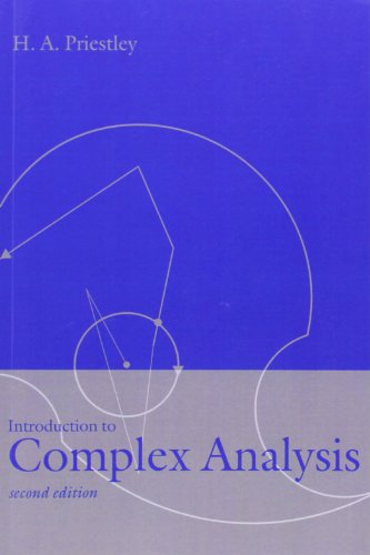 Introduction To Complex Analysis 2nd Edition H A Priestley
