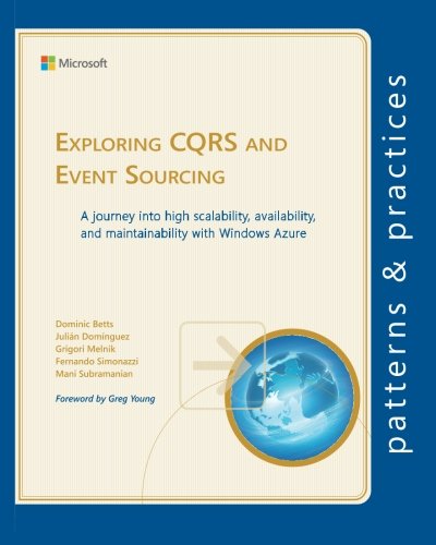 Exploring Cqrs And Event Sourcing A Journey Into High Scalability Availability And Maintainability With Windows Azure 1st Edition Dominic Betts