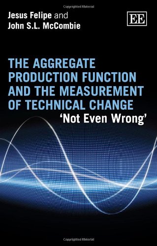 The Aggregate Production Function And The Measurement Of Technical Change Not Even Wrong Jesus Felipe And John Sl Mccombie