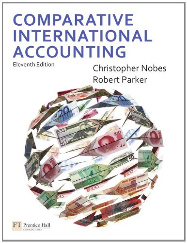 Comparative International Accounting 11th Edition Christopher Nobes R H Parker