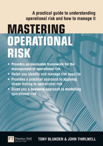 Mastering Operational Risk 1st Edition Tony Blunden John Thirlwell