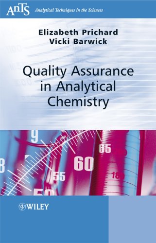 Quality Assurance In Analytical Chemistry 1st Edition F Elizabeth Prichard Vicki Barwick