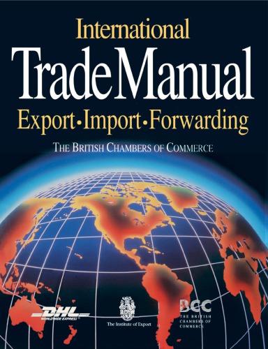 International Trade Manual Association Of British Chambers Of Commerce
