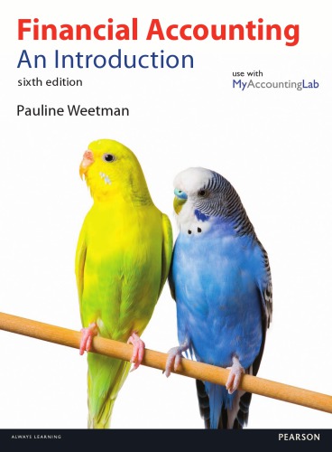 Financial Accounting An Introduction 6th Edition Pauline Weetman