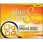 Microsoft Word 2010 Plain Simple Katherine Murray
