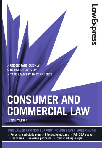 Consumer And Commercial Law Judith Tillson