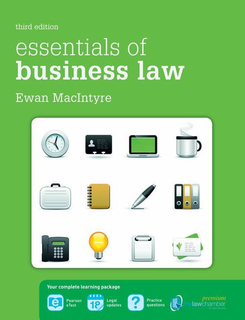 Essentials Of Business Law 3rd Ewan Macintyre