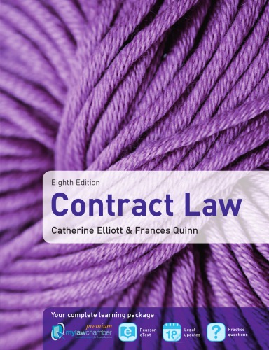 Contract Law Catherine Elliott Frances Quinn