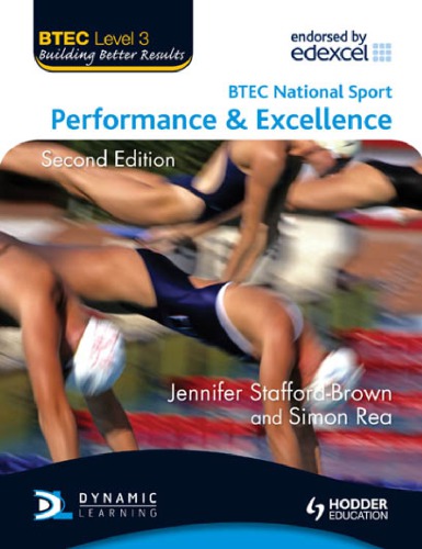Btec Level 3 National Sport Performance Excellence 2nd Ed Jennifer Staffordbrown Simon Rea