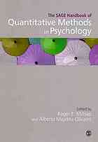 The Sage Handbook Of Quantitative Methods In Psychology Roger Ellis Millsap Albert Maydeuolivares Sage Publications Sage Ereference Online Service