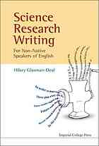 Science Research Writing For Nonnative Speakers Of English Hilary Glasmandeal