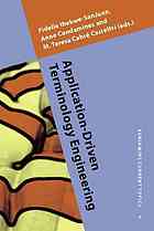 Applicationdriven Terminology Engineering Fidelia Ibekwesanjuan Anne Condamines M Teresa Cabre