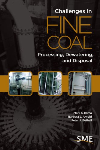Challenges In Fine Coal Processing Klima Dewatering And Disposal Mark S Kilma