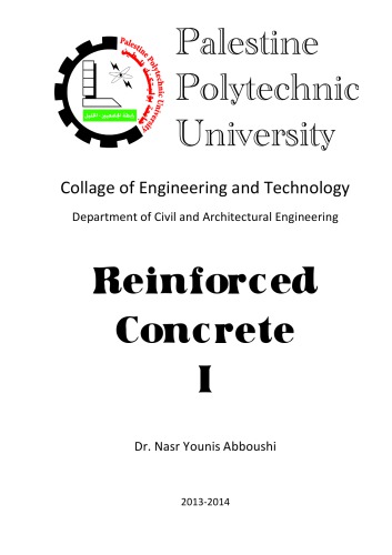 Aci 318m08 Reinforced Concrete I Nasr Younis Abboushi