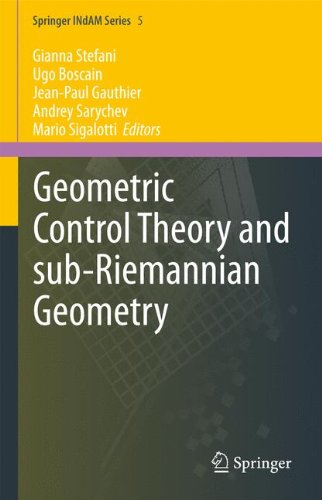 Geometric Control Theory And Subriemannian Geometry 1st Edition Gianna Stefani