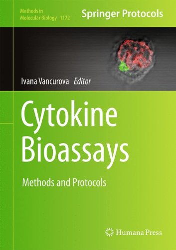 Cytokine Bioassays Methods And Protocols 1st Edition Ivana Vancurova Eds