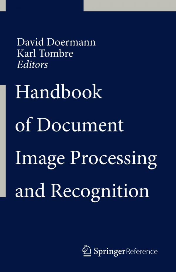 Handbook Of Document Image Processing And Recognition 1st Edition David Doermann
