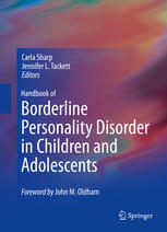 Handbook Of Borderline Personality Disorder In Children And Adolescents 1st Edition Carla Sharp