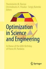 Optimization In Science And Engineering In Honor Of The 60th Birthday Of Panos M Pardalos 1st Edition Themistocles M Rassias