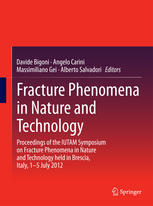 Fracture Phenomena In Nature And Technology Proceedings Of The Iutam Symposium On Fracture Phenomena In Nature And Technology Held In Brescia Italy 15 July 2012 1st Edition Davide Bigoni