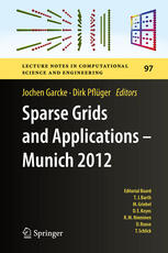 Sparse Grids And Applications Munich 2012 1st Edition Jochen Garcke