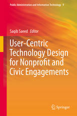 Usercentric Technology Design For Nonprofit And Civic Engagements 1st Edition Saqib Saeed Eds