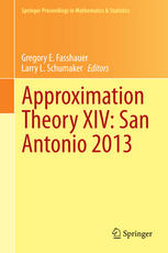 Approximation Theory Xiv San Antonio 2013 1st Edition Gregory E Fasshauer
