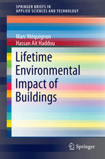Lifetime Environmental Impact Of Buildings 1st Edition Marc Mquignon